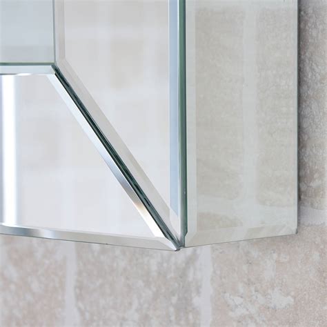 Deep All Glass Bathroom Mirror By Decorative Mirrors Online