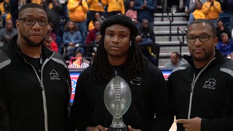 Ncat S Jah Maine Martin Receives Fcs Hbcu Player Of The Year Award Youtube