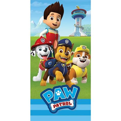 Official Paw Patrol Towel Buy Online On Offer