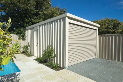Flat Roof Shed Stratco Wooden Storage Sheds Outdoor Storage Sheds