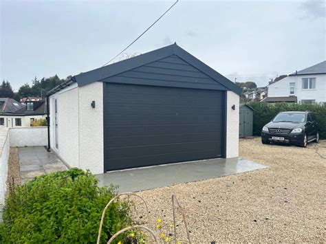 New Garage In Kilmacolm Welsh Builds