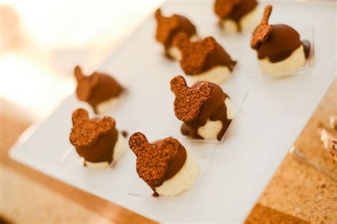 Click here to get your free copy now! These Mickey Mouse shaped chocolate desserts at a Walt ...