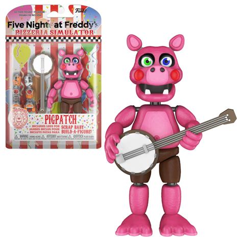 Funko Five Nights At Freddys Pizza Simulator Pigpatch Action Figure