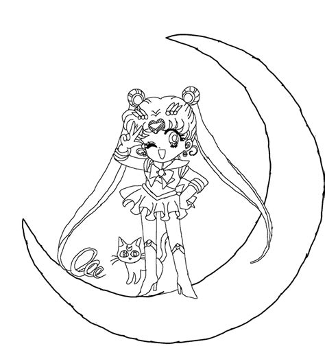 Sailor Moon Chibi Blank By Legendary444 On Deviantart
