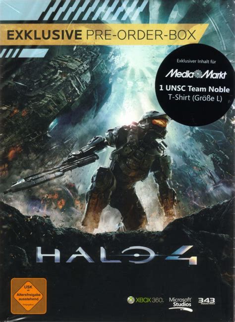 Halo 4 2012 Xbox 360 Box Cover Art Mobygames