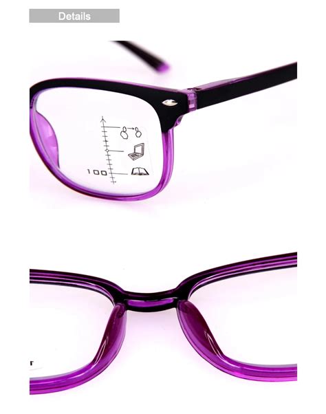 Aoubou Brand Unisex Reading Glasses Progressive Multifocal Lens Men Women Hyperopia Bifocal