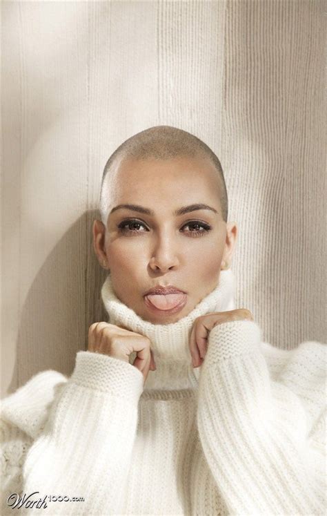 Bald Celebrities 4 Worth1000 Contests Kim Kardashian Kardashian