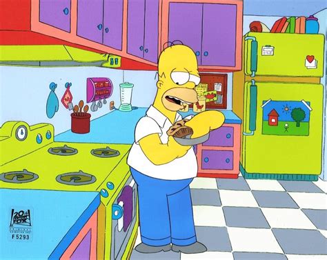 Homer Eating Pie Sold