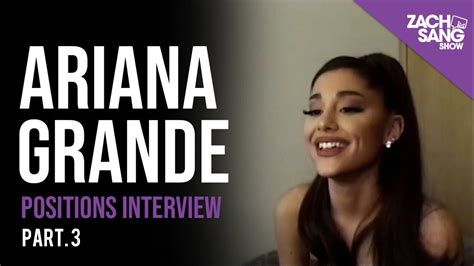 Ariana Grande Positions Interview Traduction Française Part 3 Youtube