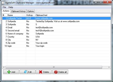 Download Agatasoft Clipboard Manager