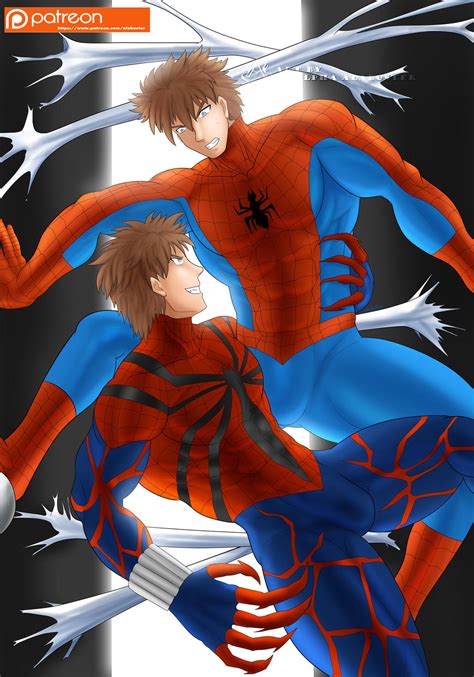 Peter Parker And Ben Reilly Patreon By St Alpha On Deviantart