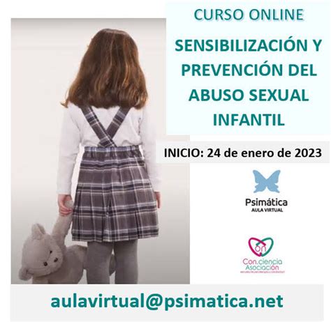 Curso Online SensibilizaciÓn Y PrevenciÓn Del Abuso Sexual Infantil