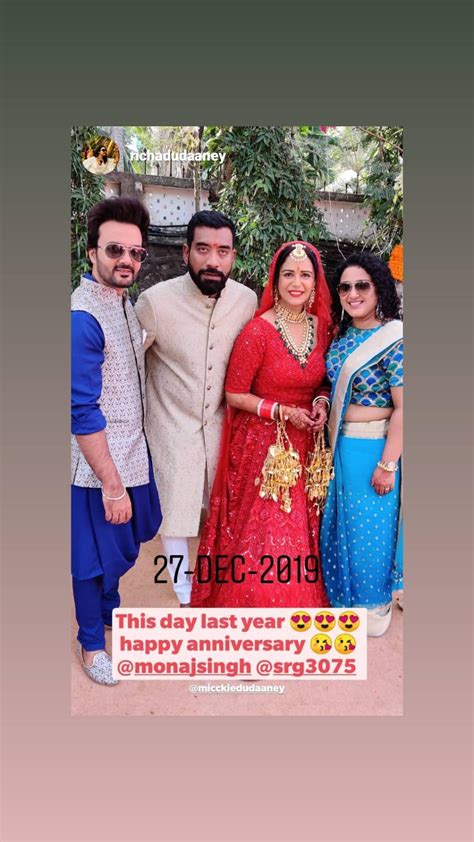Mona Singh Shares Unseen Wedding Pictures With Hubby Shyam Rajagopalan On Their First Anniversary