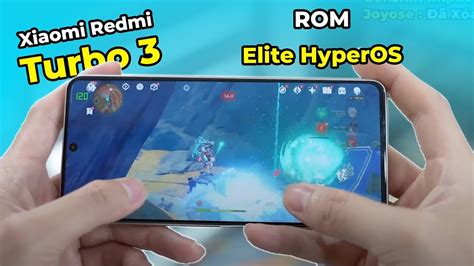 Đánh giá hiệu năng Xiaomi Redmi Turbo 3 ROM Elite HyperOS bản Free