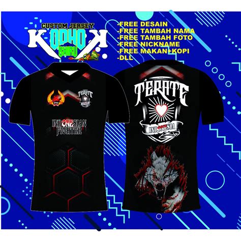 Jual Jersey Silat Psht Pasker Perisai Diri Jersey Pencak Silat