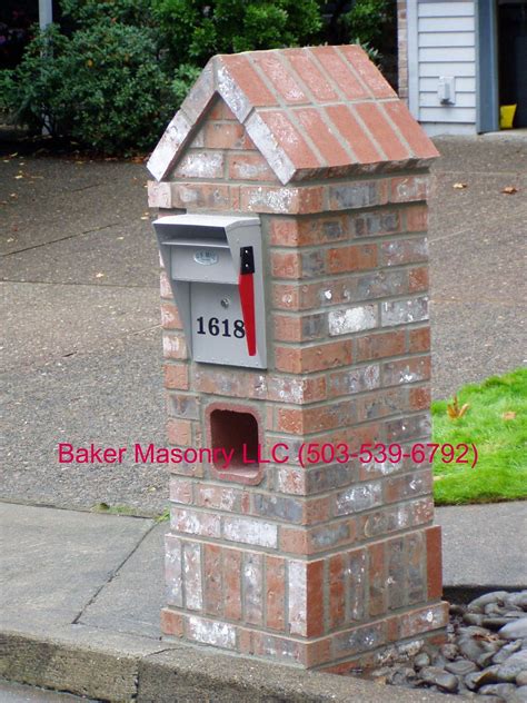 We provide hardscape services to the nashville metro area and surrounding counties. #19 Brick Mailbox (Baker Masonry LLC 503 539 6792) | Flickr