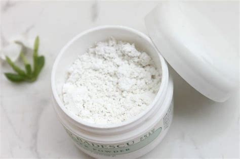 I first mix the powder with a small bit of powder (to make a paste) and swipe it onto my nose and chin areas. Mario Badescu Silver Powder Review