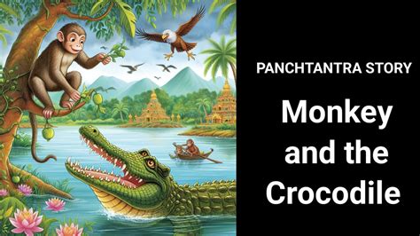 Monkey And The Crocodile Panchtantra Story Lessonable Story Youtube