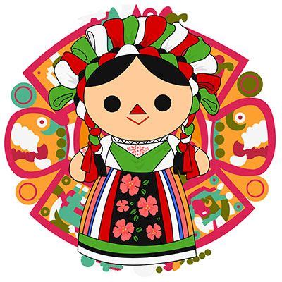 Muñecas de trapo mexicanas para colorear Maria, muñeca mexicana (Mexican doll) | Arte popular mexicano, Obras de arte mexicano, Muñecas ...