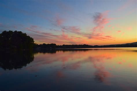 Sunset Lake Clouds · Free Photo On Pixabay