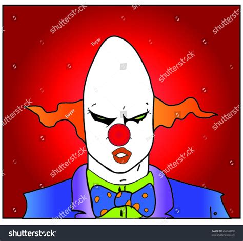 Angry Clown Stock Vector Illustration 26767030 Shutterstock