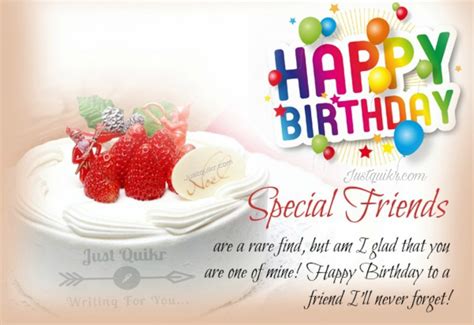 Happy Birthday Special Unique Wishes And Messages For True Friend