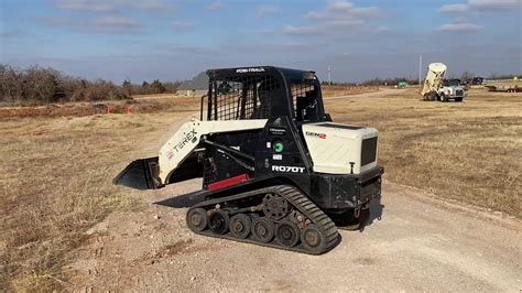 Terex R070t Tracked Compact Loader Skidsteer By Asv Youtube