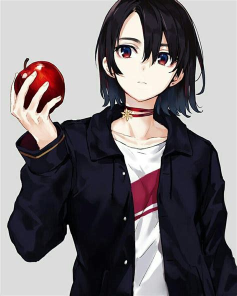Tomboy Female Tomboy Anime Girl With Black Hair And Brown Eyes Hair