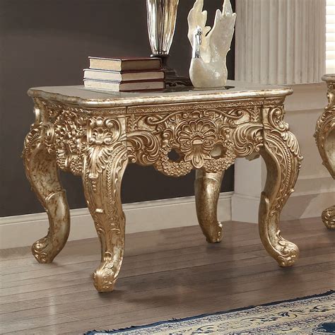Homey Design Victorian End Table Hd 998 G End Table