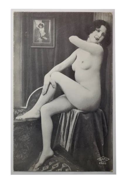 VINTAGE SAPI FRENCH Nude Postcard Nude French Photo By Sapi 2525 19 99