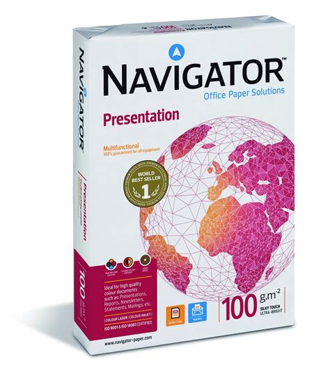 Paquete Folios Navigator A4 Presentation 100 Gr Navigator PresentaciÓn