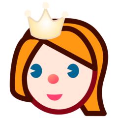 Face with tears of joy. Princess: Light Skin Tone Emoji 👸🏻