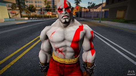 Kratos Skin For Gta San Andreas