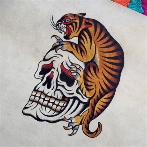 Traditional Tiger Tattoos Cloak And Dagger Tattoo London