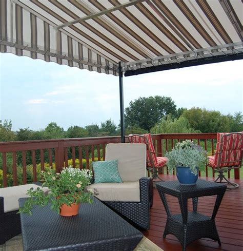 Stationary Deck Patio Awnings