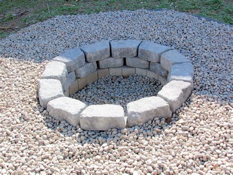 How To Build Stone Fire Pit — Rickyhil Outdoor Ideas