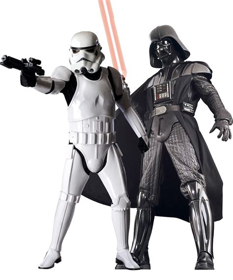 Super Paarkostüm Ausgabe Darth Vader And Stormtrooper Star