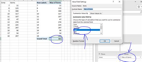 Microsoft Excel Trying To Find The Largest Value From The Given Data