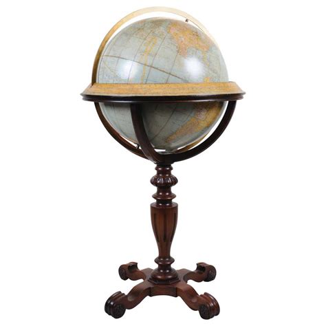 Rand Mcnally Terrestrial Floor Globe 1924 At 1stdibs