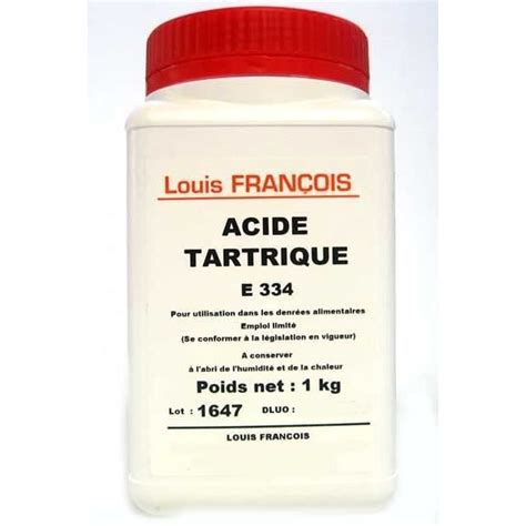 acide tartrique poids 1kg cdiscount au quotidien