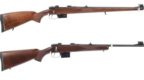 Two Cz 527 Bolt Action Rifles A Cz 527 Fs Rifle Rock Island Auction