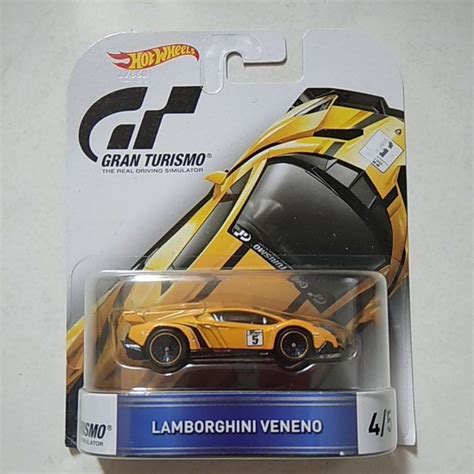 Hot Wheels Lamborghini Veneno Grand Turismo Retro Shopee Malaysia