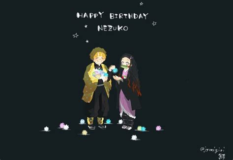 Happy Birthday Nezuko Artist Jyonigiri Demon Slayer Kimetsu No