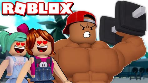 Getting Super Buff In Roblox Weight Lifting Simulator 3 Youtube