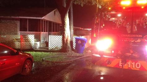 Emergency Crews Extinguish House Fire In West Ashley