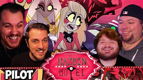 Hazbin Hotel Pilot Group Reaction Youtube