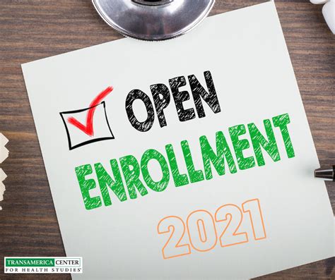 Open Enrollment for 2021