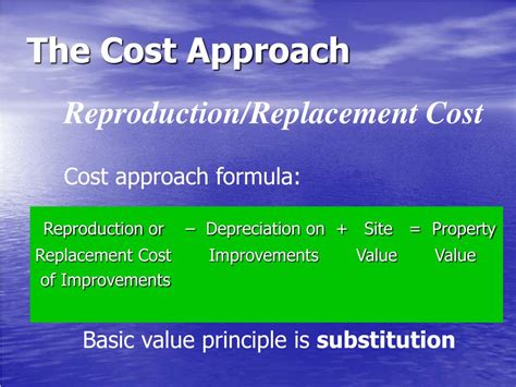 Ppt The Cost Approach Powerpoint Presentation Free Download Id933259