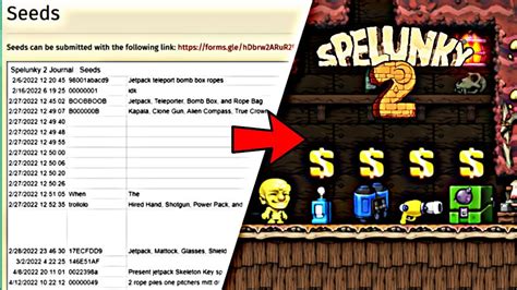 the best way to find good spelunky 2 seeds youtube