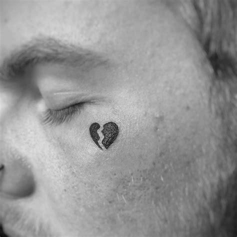 Discover More Than Broken Heart Tattoo Under Eye Best In Eteachers